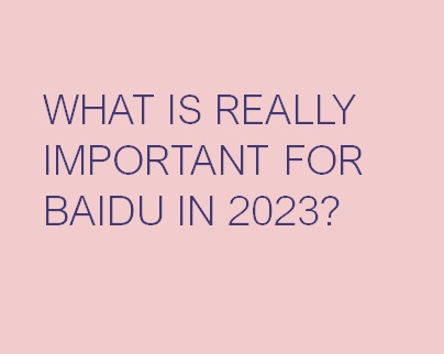 What is really important for Baidu SEO ?