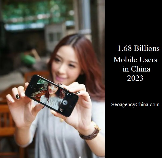 1.68 Billion mobile users in China 2023