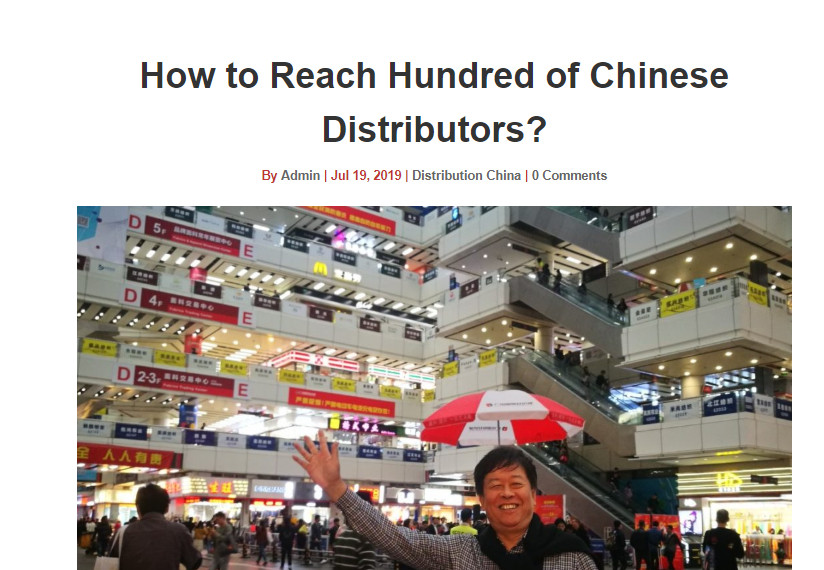 China distributor