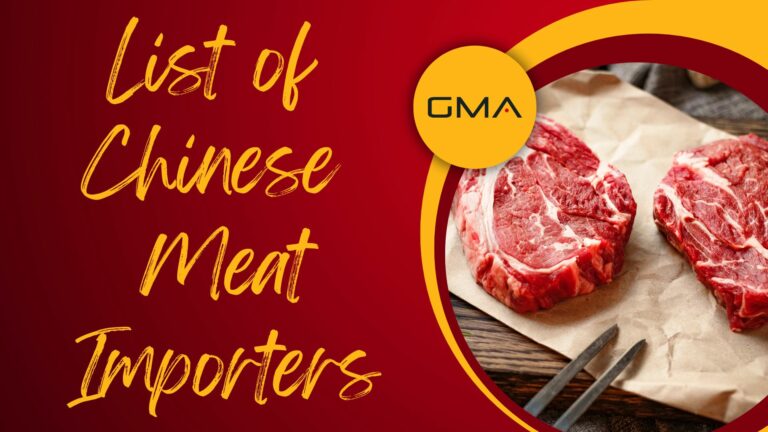 List of Chinese Meat Importers