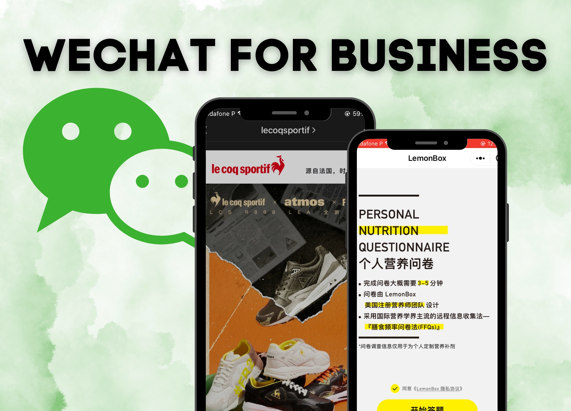 WeChat for business