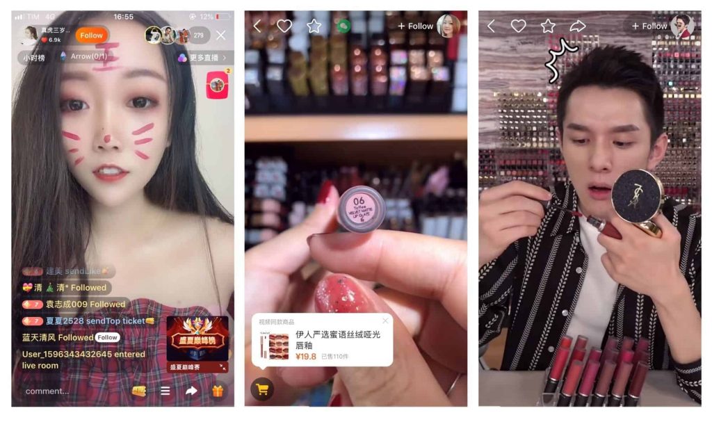 China cosmetics market: live-streaming