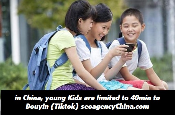 In China, Kids are limited to use Douyin (Chinese Tiktok)