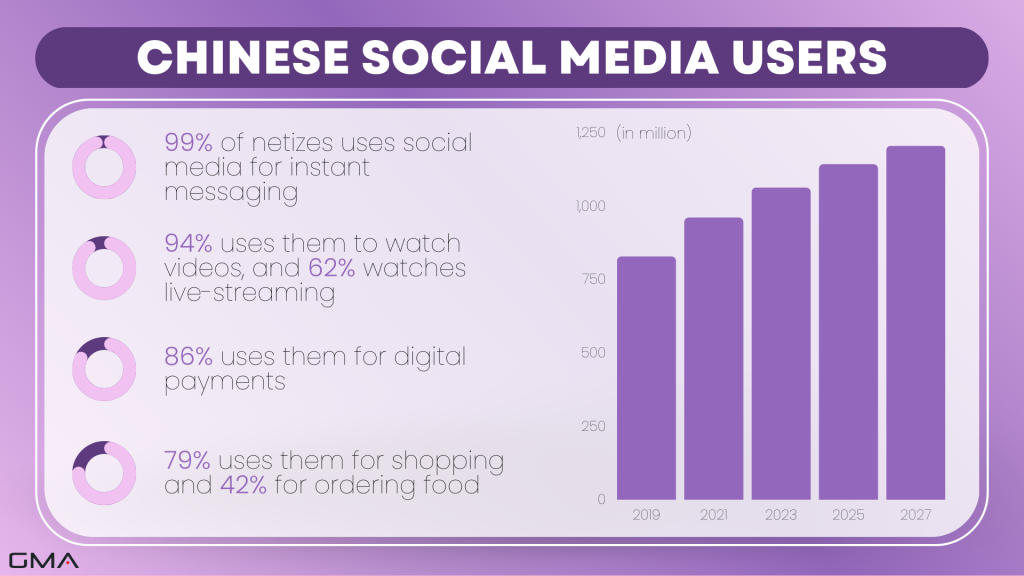 Chinese social media: demographics
